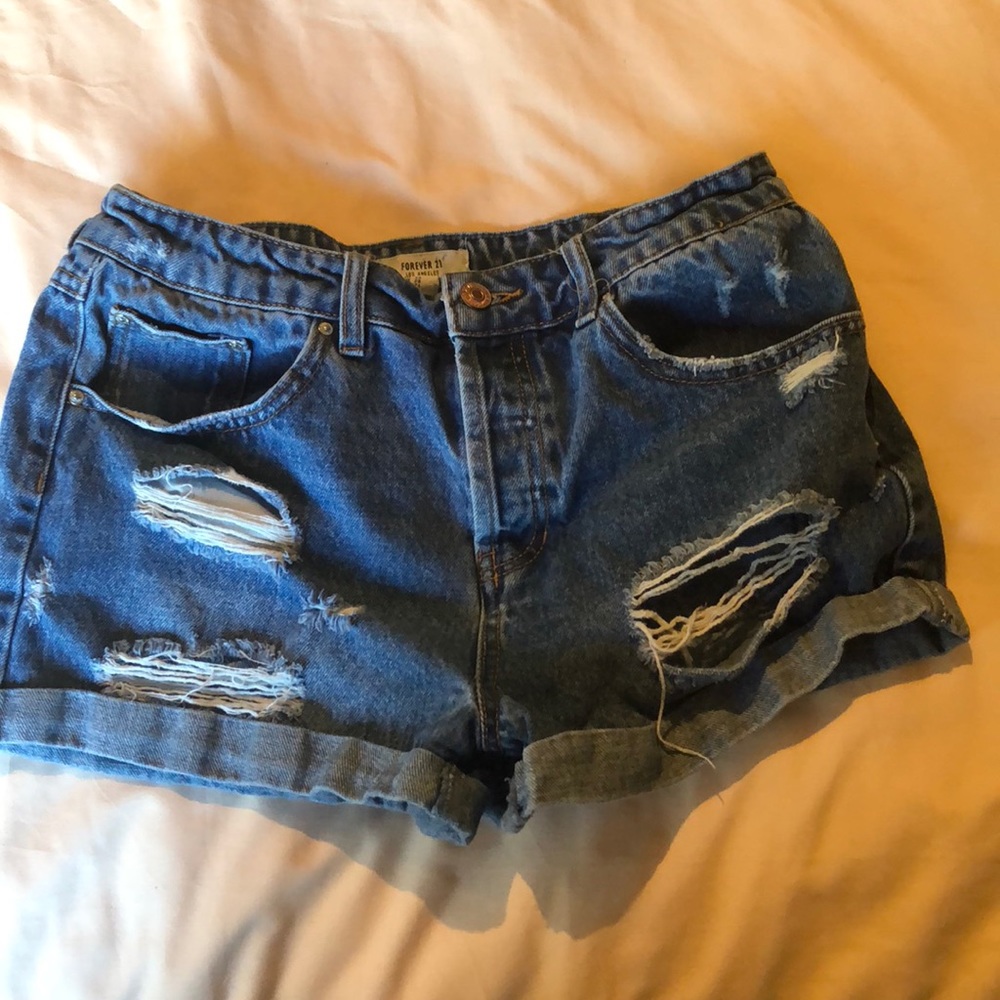 Forever 21 size 28 Denim Shorts